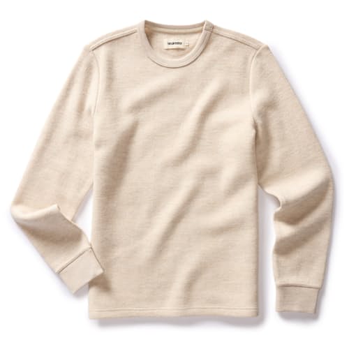 laydown image of The Evans Wool Crew