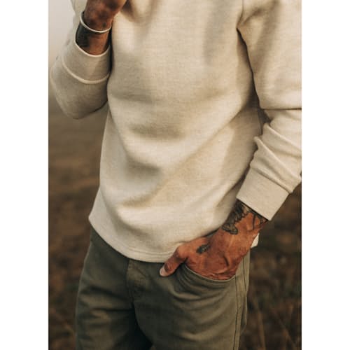 laydown image of The Evans Wool Crew