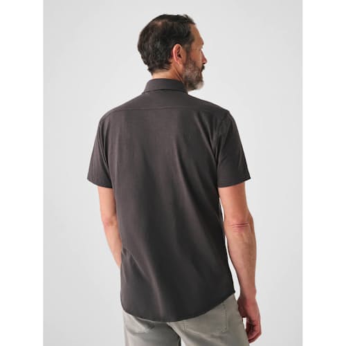 lifestyle image of Sunwashed Knit Short Sleeve Shirt