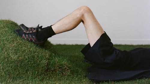 lifestyle image of XA Pro 3D La Yaute Trail Sneaker