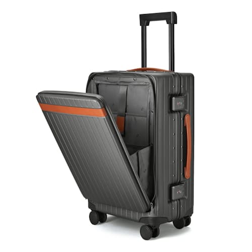 laydown image of The Carry-On X Travel Luggage