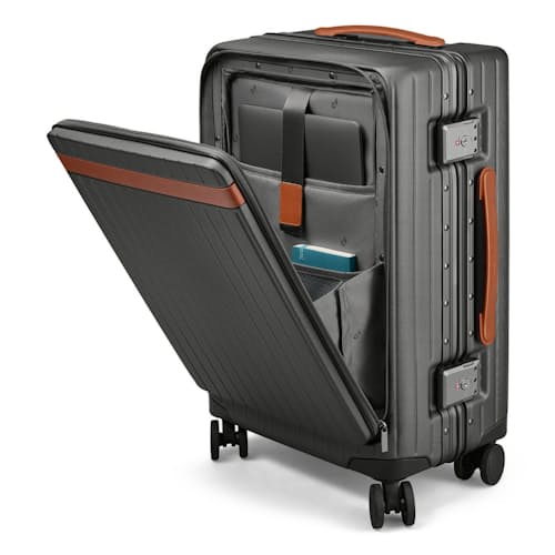 laydown image of The Carry-On X Travel Luggage
