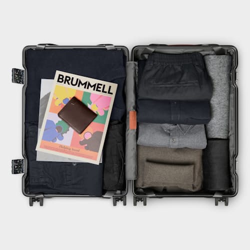 lifestyle image of The Carry-On X Travel Luggage