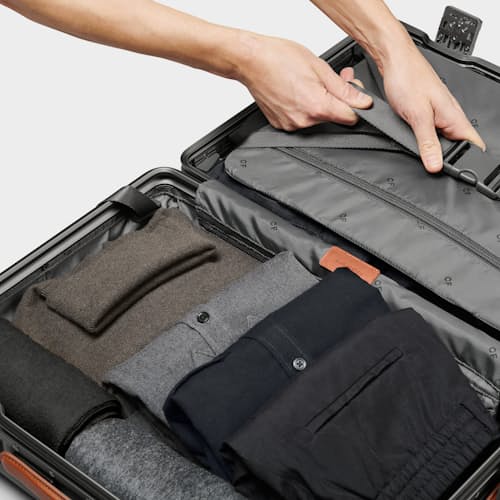 lifestyle image of The Carry-On X Travel Luggage