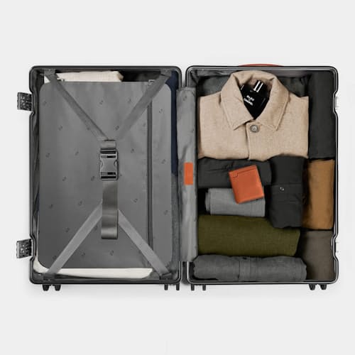 laydown image of The Check-in Travel Luggage