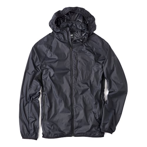 laydown image of Lightweight DWR Windbreaker Jacket