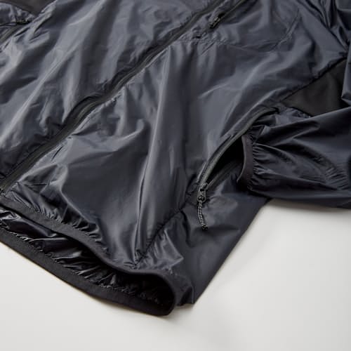 laydown detail image of Lightweight DWR Windbreaker Jacket