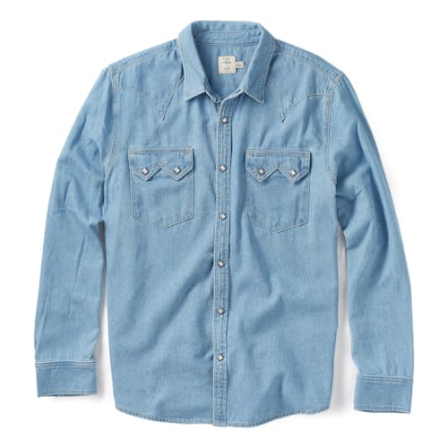 laydown image of Midland "Lucky" Western Shirt