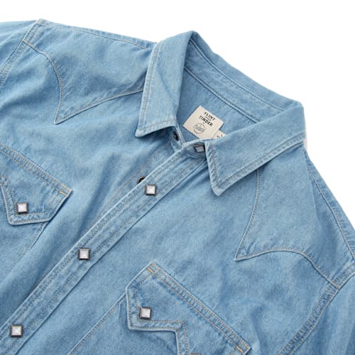 laydown detail image of Midland "Lucky" Western Shirt