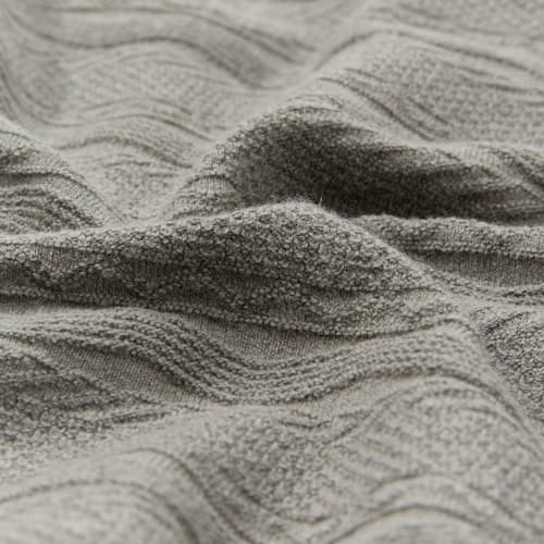 laydown detail image of Wave Texture Stitch Sweater