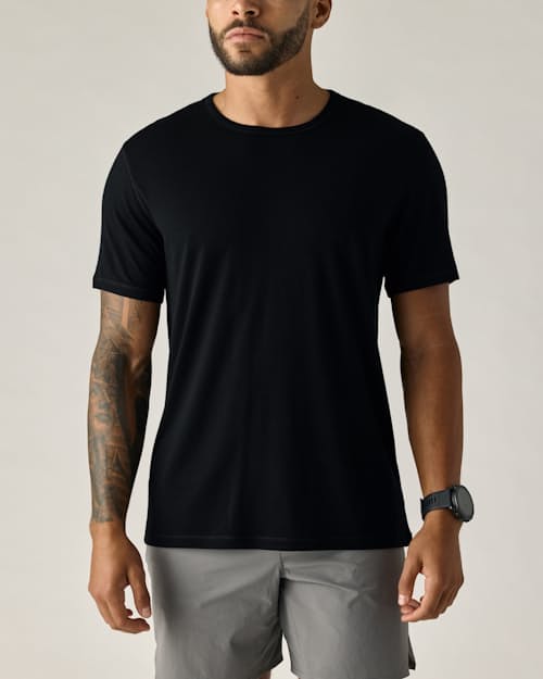 on model image of 72-Hour Merino T-Shirt - Classic Fit
