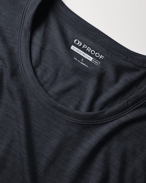 laydown detail image of 72-Hour Merino T-Shirt - Classic Fit