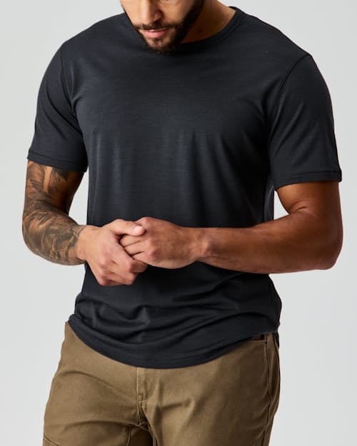 lifestyle image of 72-Hour Merino T-Shirt - Classic Fit