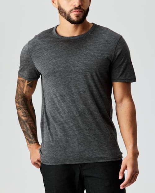 lifestyle image of 72-Hour Merino T-Shirt - Classic Fit