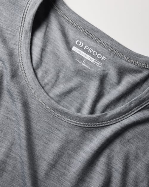 laydown detail image of 72-Hour Merino T-Shirt - Classic Fit