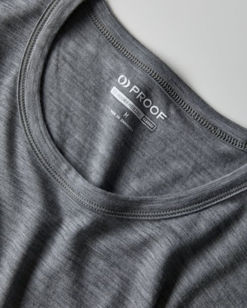 laydown detail image of 72-Hour Merino T-Shirt - Classic Fit