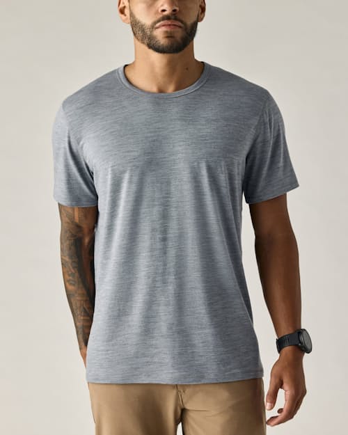 on model image of 72-Hour Merino T-Shirt - Classic Fit