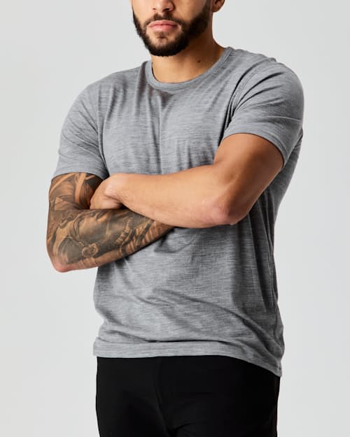 lifestyle image of 72-Hour Merino T-Shirt - Classic Fit