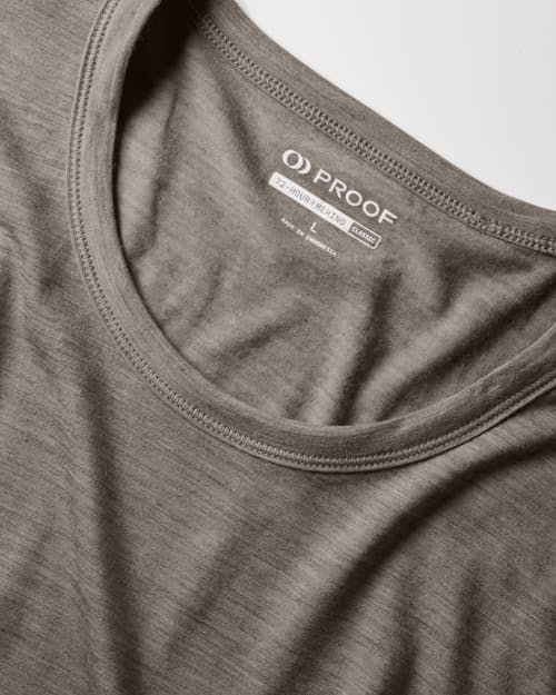 laydown detail image of 72-Hour Merino T-Shirt - Classic Fit