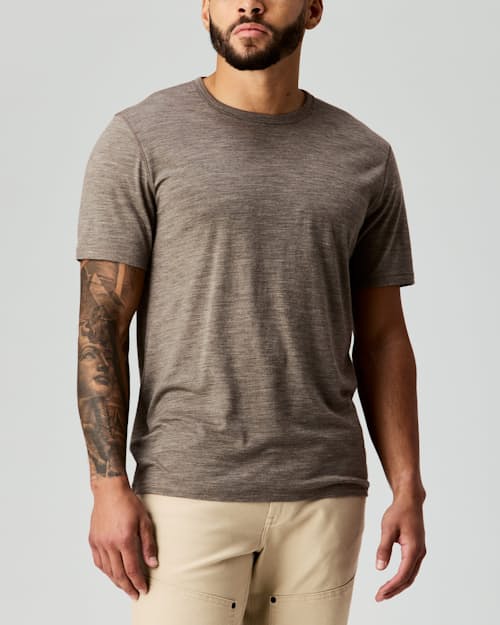 lifestyle image of 72-Hour Merino T-Shirt - Classic Fit