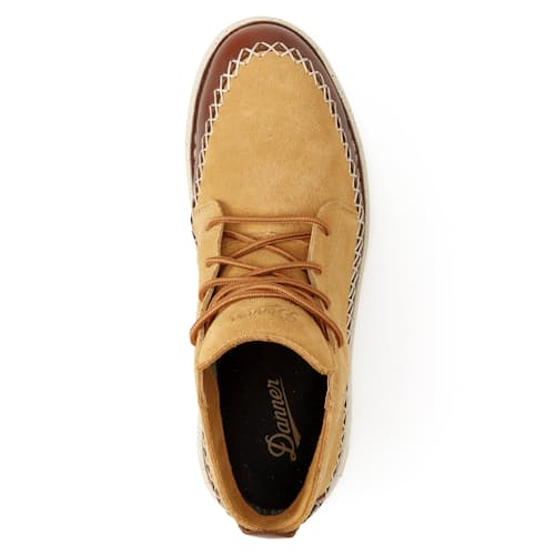 laydown image of Huckberry x Danner Mountain Moc 917