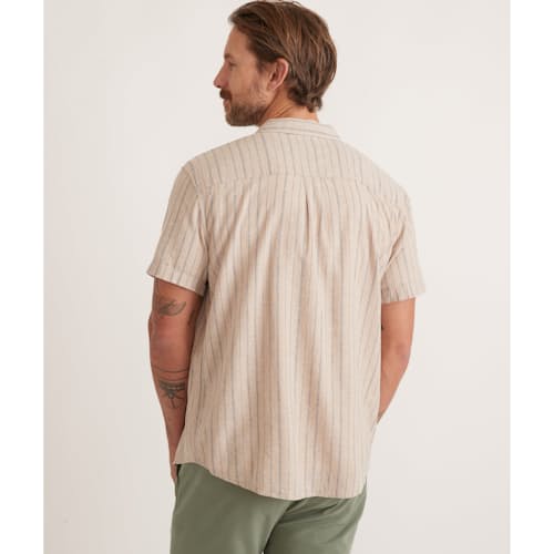 lifestyle image of Hemp Tencel Short Sleeve Shirt