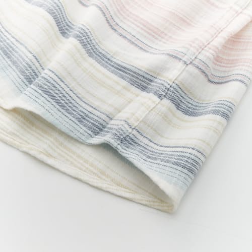 laydown image of Stretch Selvage Short Sleeve Shirt