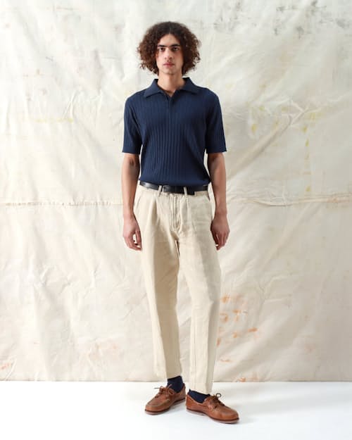 lifestyle image of Jacob Lace Polo