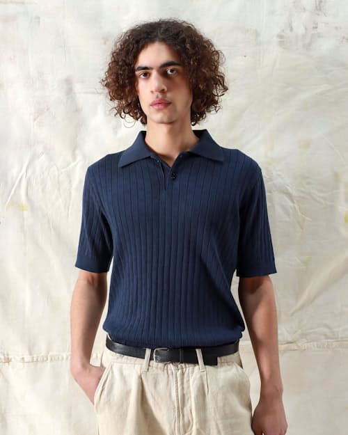 lifestyle image of Jacob Lace Polo