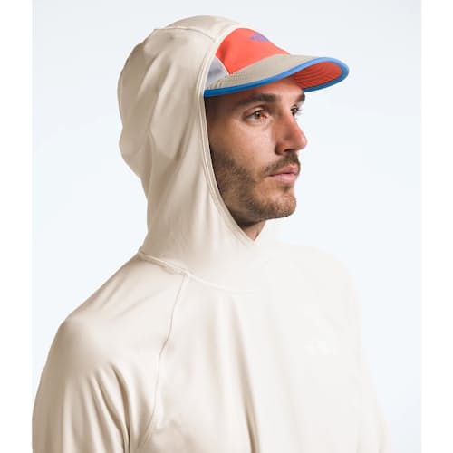 on model image of Class V UPF Performance Hoodie
