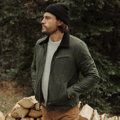 lifestyle image of Made in USA Watch Cap Beanie