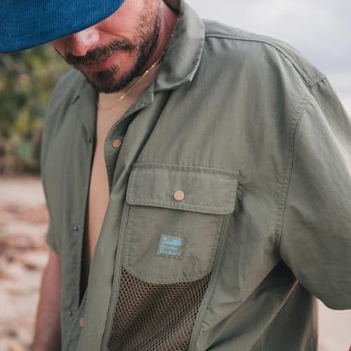 lifestyle image of Forager Utility Shirt