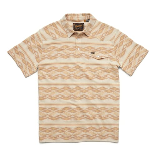 laydown image of Ranchero Jacquard Polo