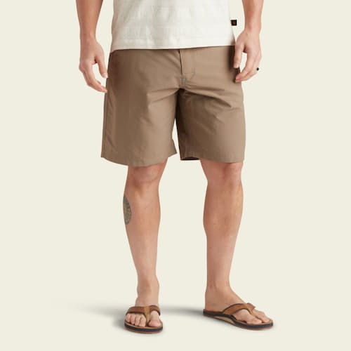 on model image of Horizon Hybrid Shorts -7.5”