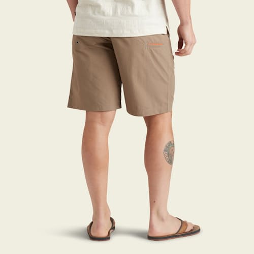 on model image of Horizon Hybrid Shorts -7.5”