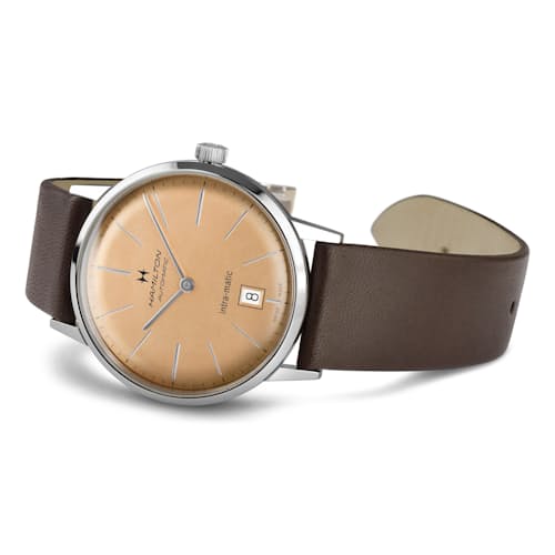 laydown image of American Classic Intra-Matic Auto 42mm Watch
