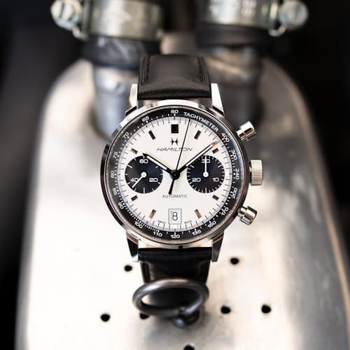 lifestyle image of Intra-Matic Chronograph H 40mm Watch