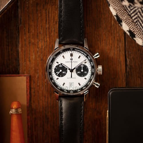 lifestyle image of Intra-Matic Chronograph H 40mm Watch
