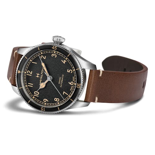 laydown image of Khaki Aviation Pilot Pioneer 38mm Watch