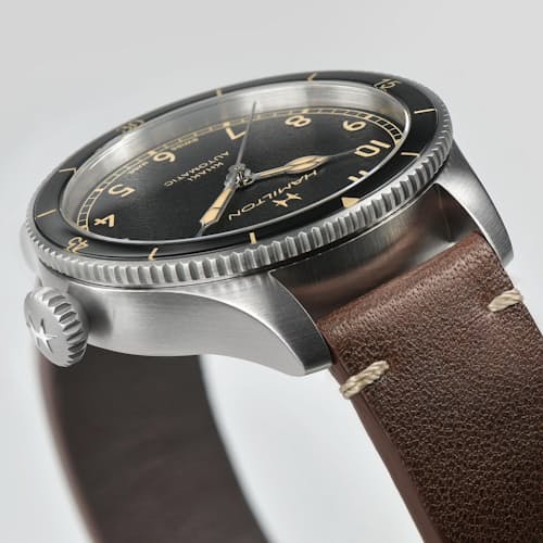 lifestyle image of Khaki Aviation Pilot Pioneer 38mm Watch