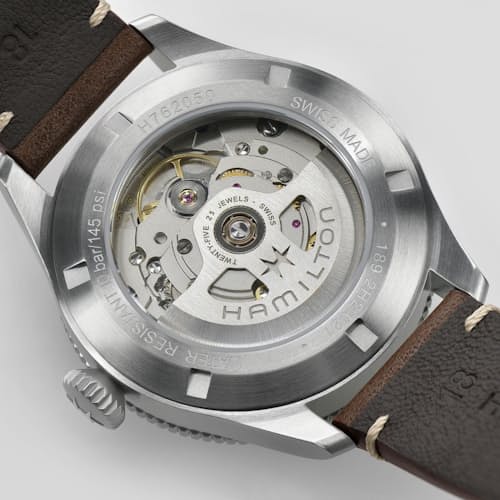 lifestyle image of Khaki Aviation Pilot Pioneer 38mm Watch