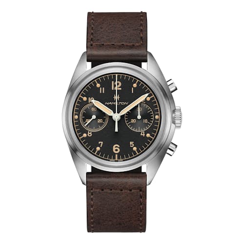 laydown image of Khaki Aviation Pilot Pioneer Mechanical Chrono