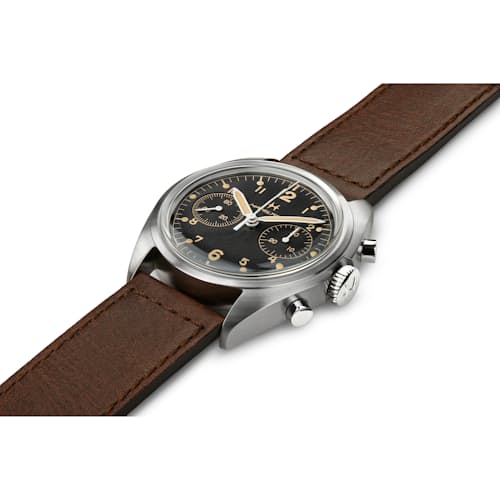 laydown image of Khaki Aviation Pilot Pioneer Mechanical Chrono
