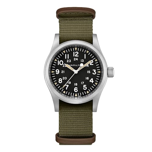 laydown image of Khaki Field Mechanical 38mm Watch