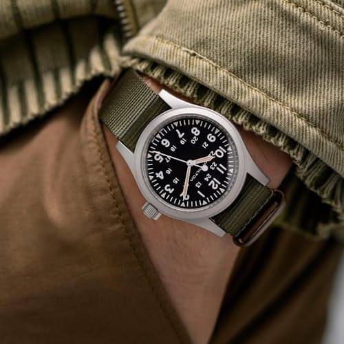 lifestyle image of Khaki Field Mechanical 38mm Watch