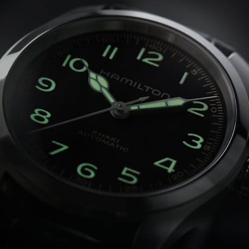 lifestyle image of Khaki Field Murph 38mm Watch
