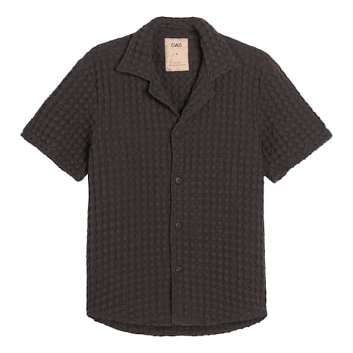 laydown image of Camp Collar Waffle Shirt
