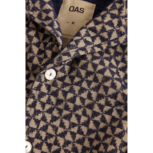 laydown detail image of Camp Collar Terry Shirt