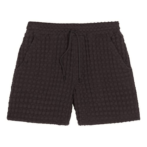 laydown image of Porto Waffle Shorts - 6"