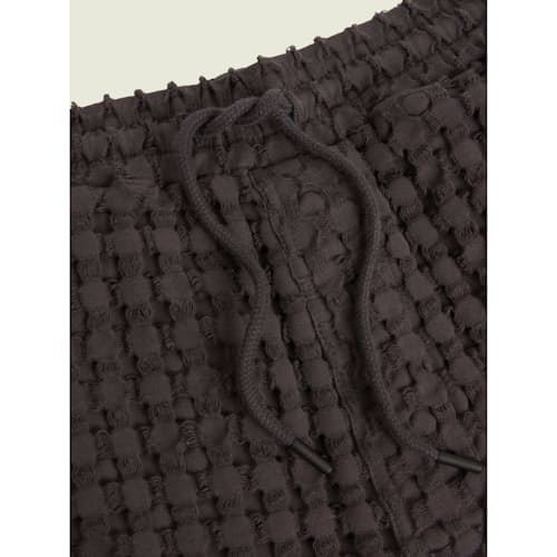 laydown detail image of Porto Waffle Shorts - 6"